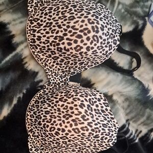 Leopard Print Bra